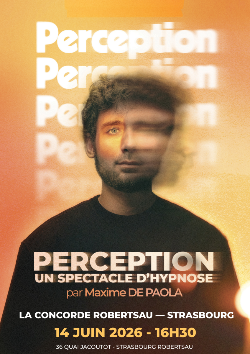 SPECTACLE HYPNOSE de Maxime DE PAOLA - Dimanche 14 juin 2026