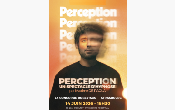 SPECTACLE HYPNOSE de Maxime DE PAOLA - Dimanche 14 juin 2026